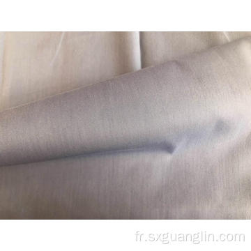 Tissu sergé de polyester de coton personnalisé pour les vêtements